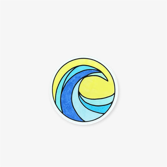 Wave Sticker