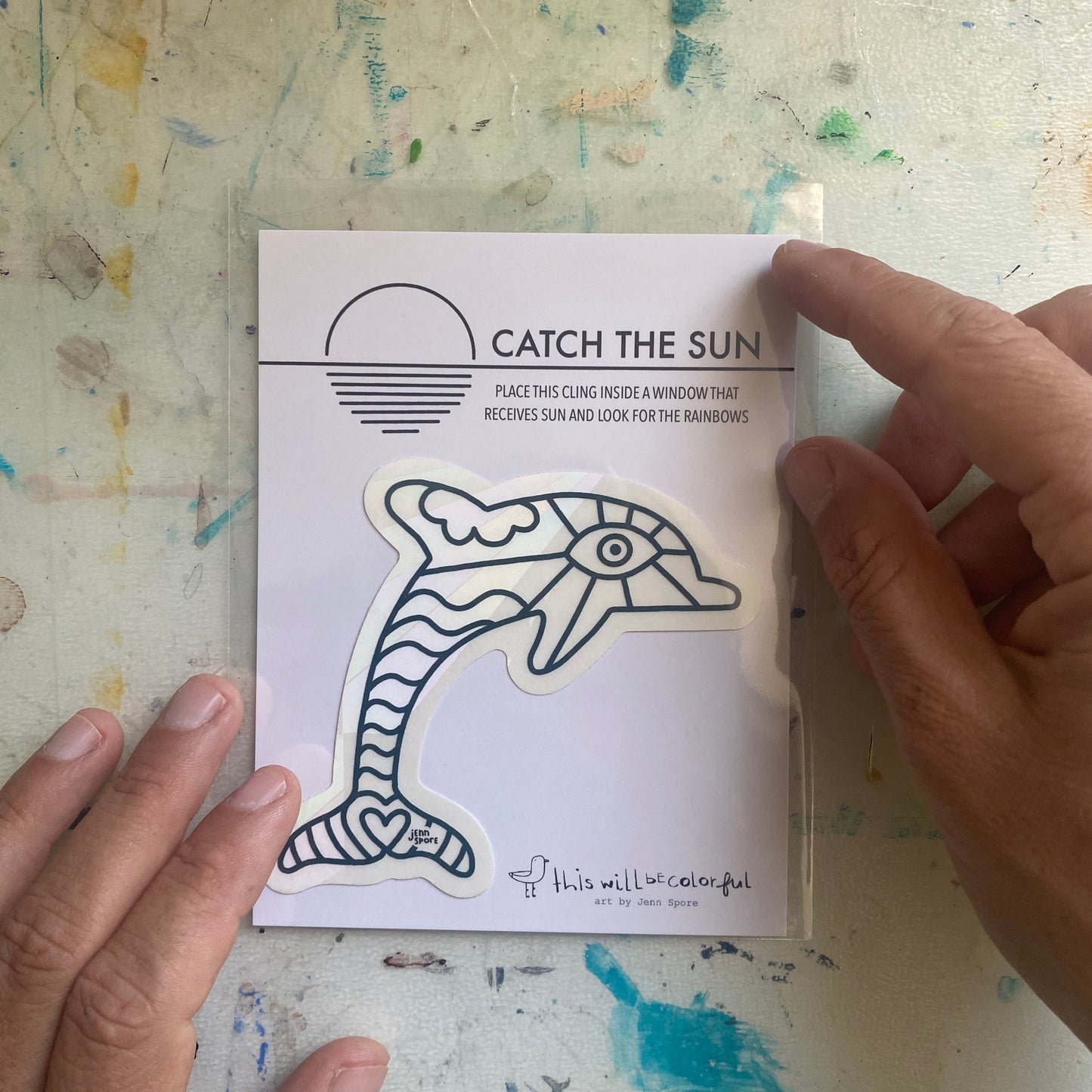 Dolphin Suncatcher