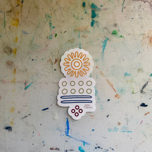 Tribal Surf & Sun Suncatcher