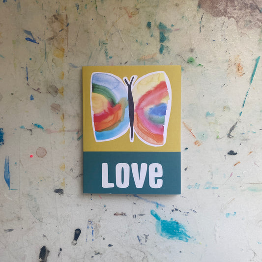Butterfly Love Greeting Card