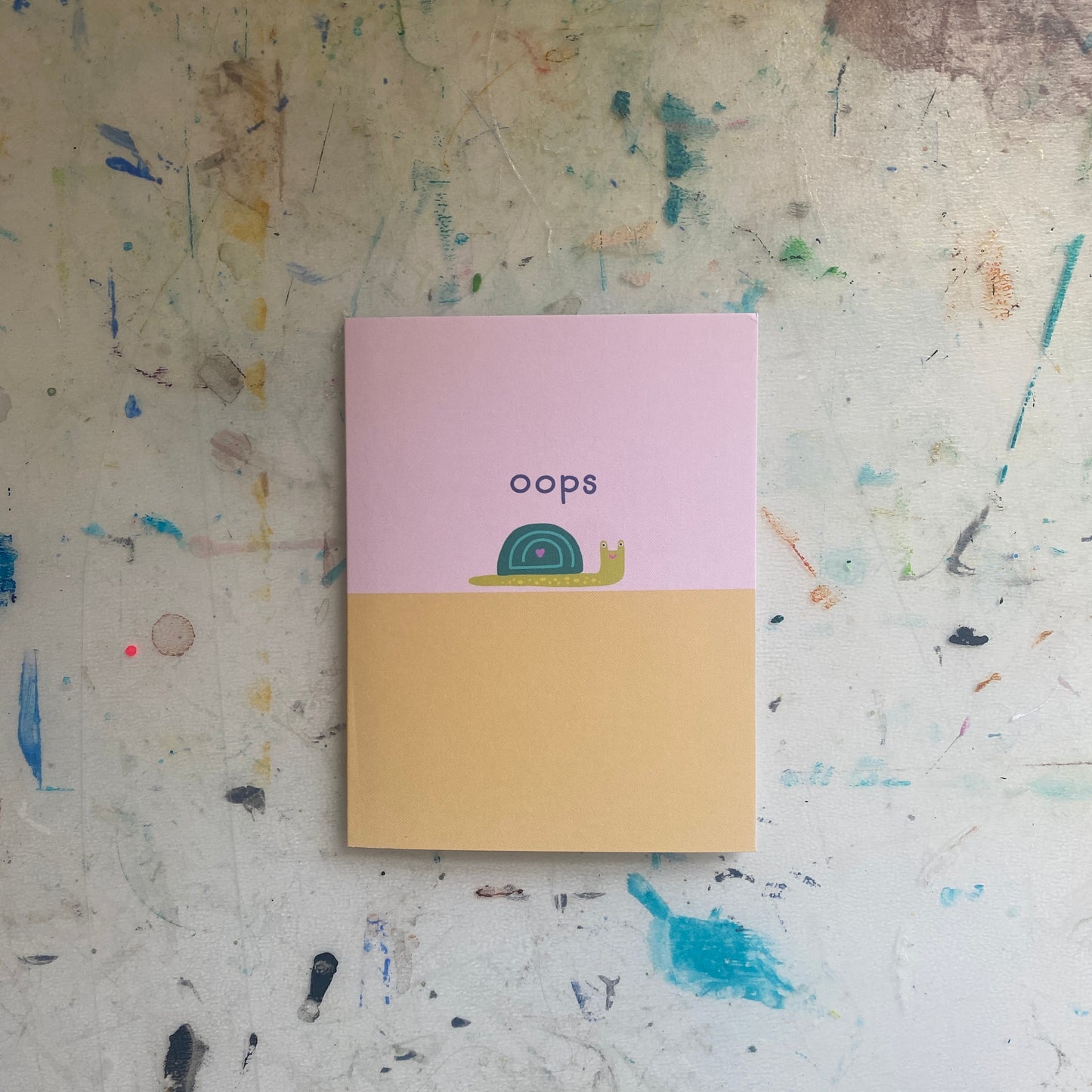 Oops Greeting Card