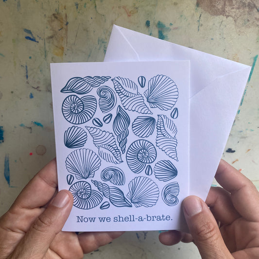 Shell-a-brate Greeting Card