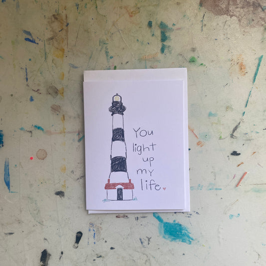 Lighthouse Greeting Card
