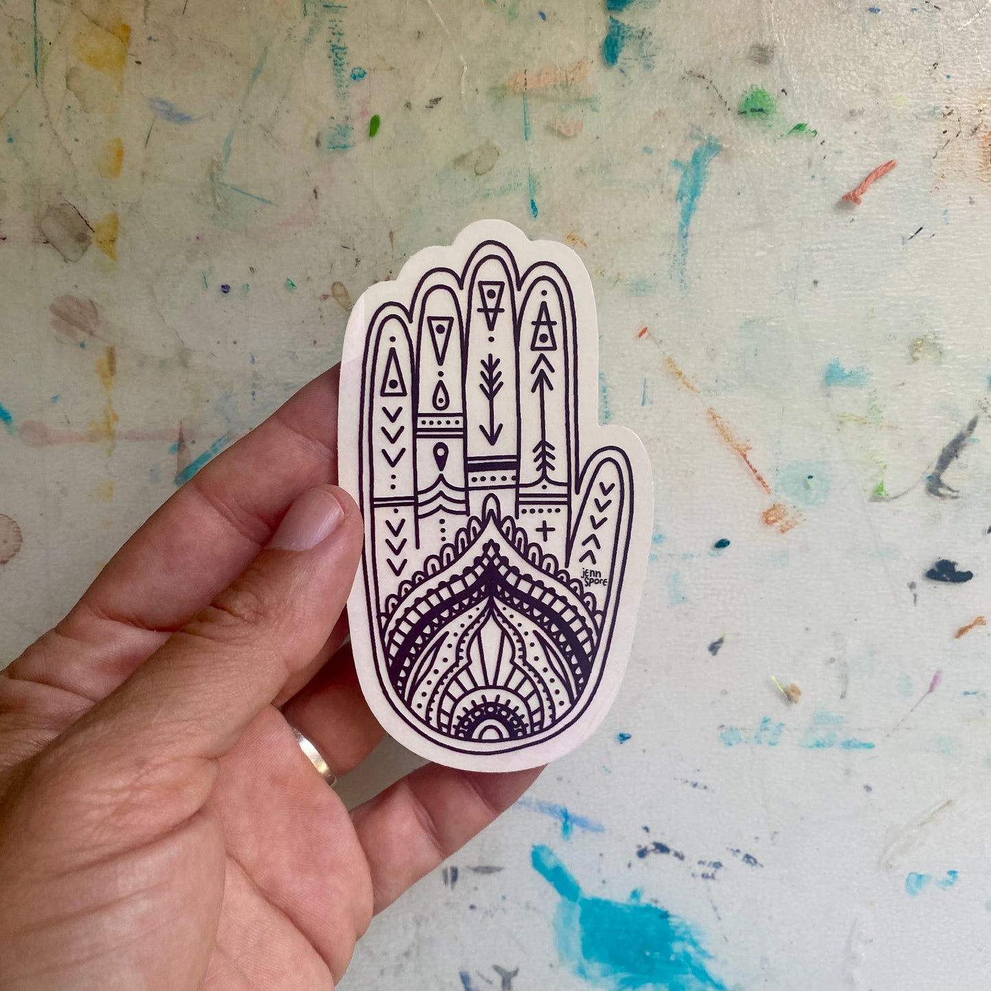 Hamsa Suncatcher