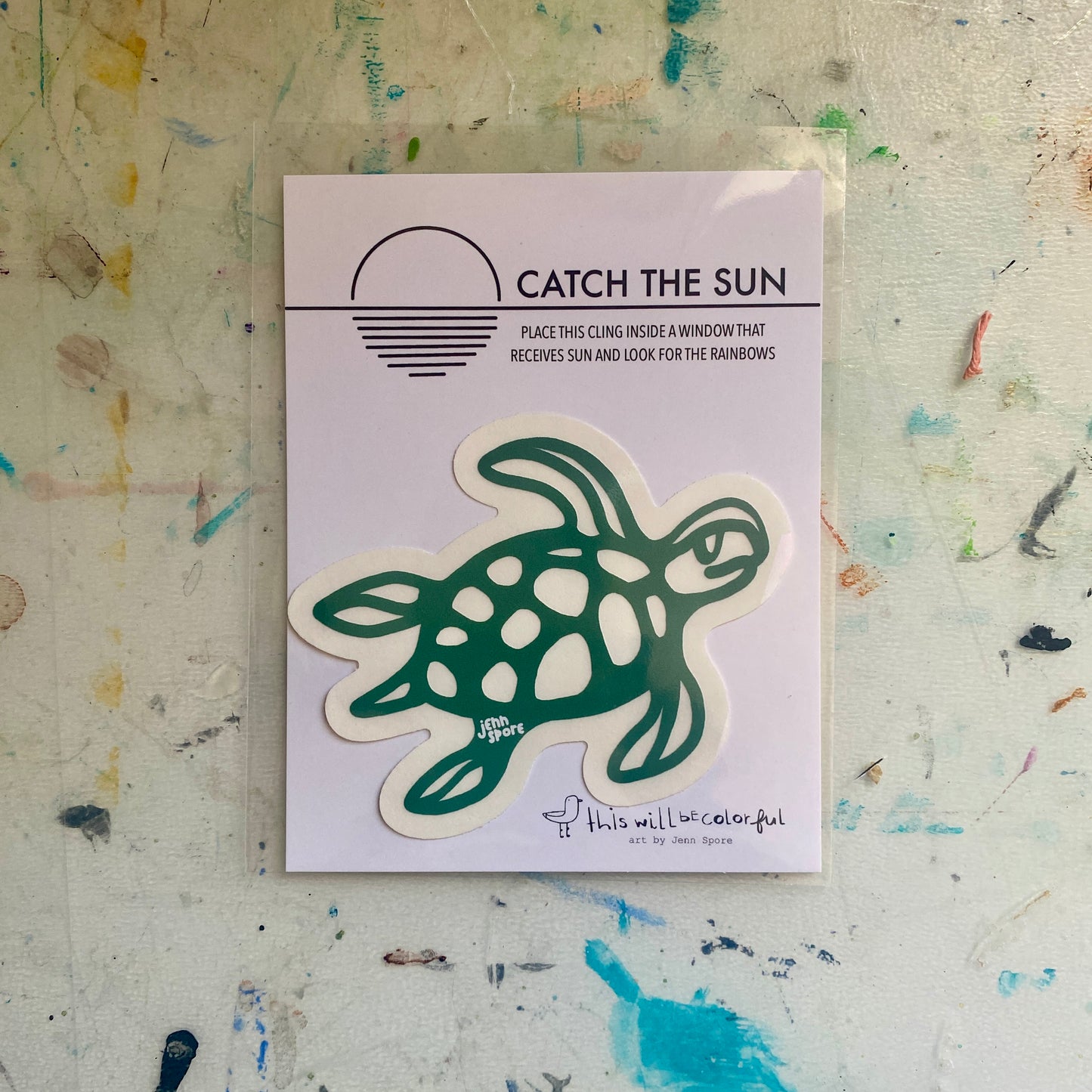 Sea turtle Suncatcher