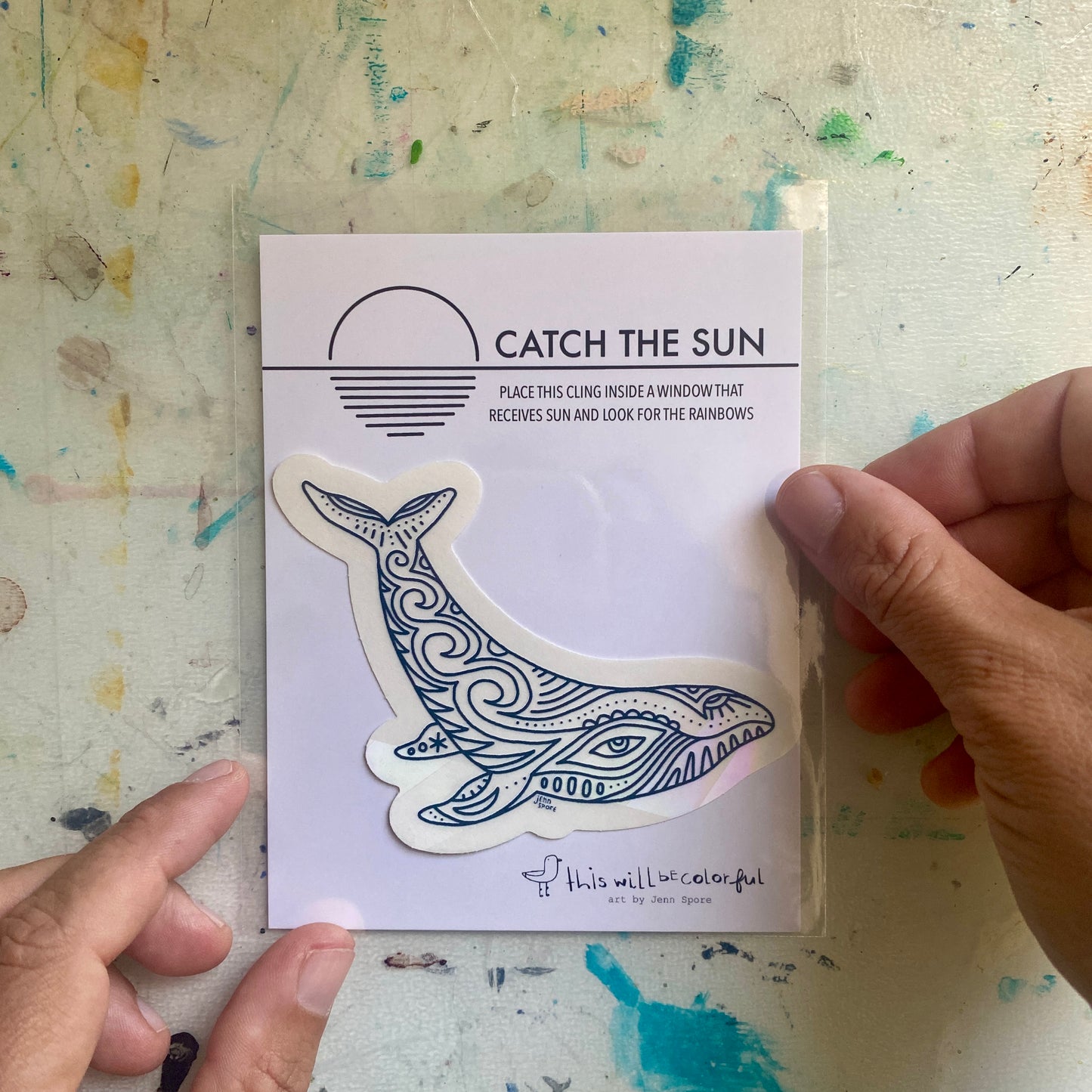 Whale Suncatcher