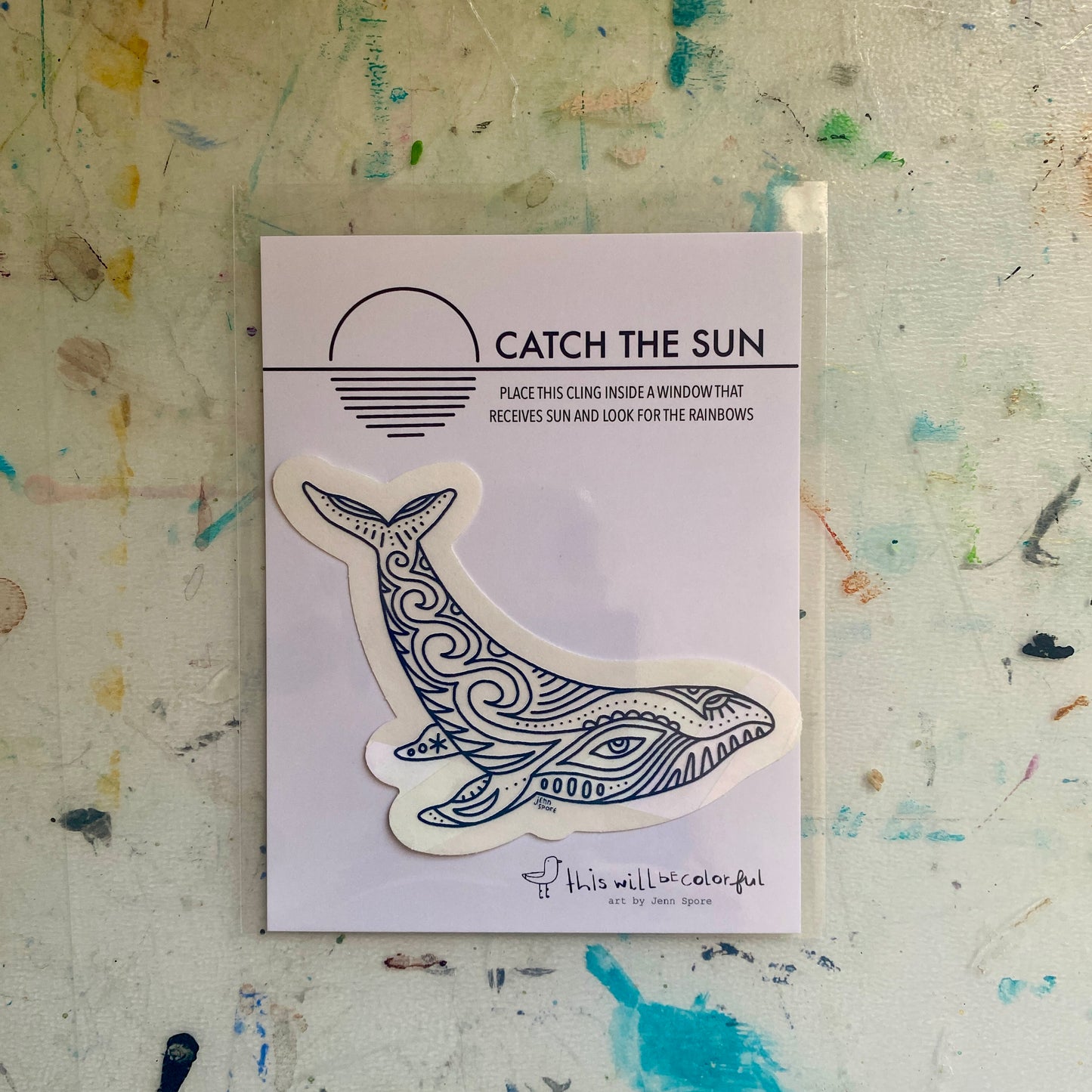 Whale Suncatcher
