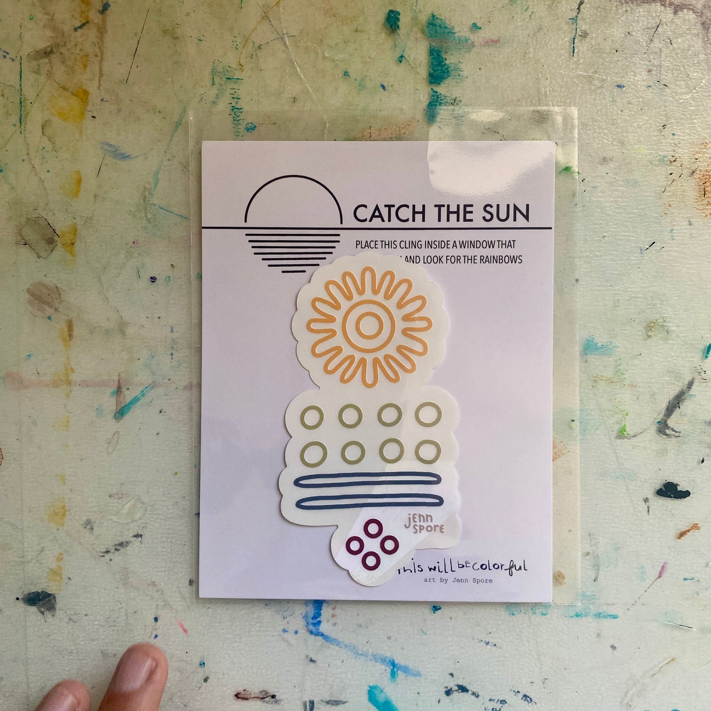 Tribal Surf & Sun Suncatcher