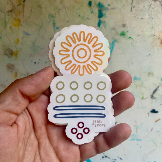 Tribal Surf & Sun Suncatcher