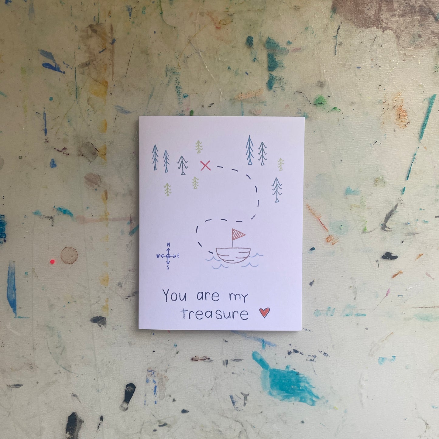 Treasure Greeting Card