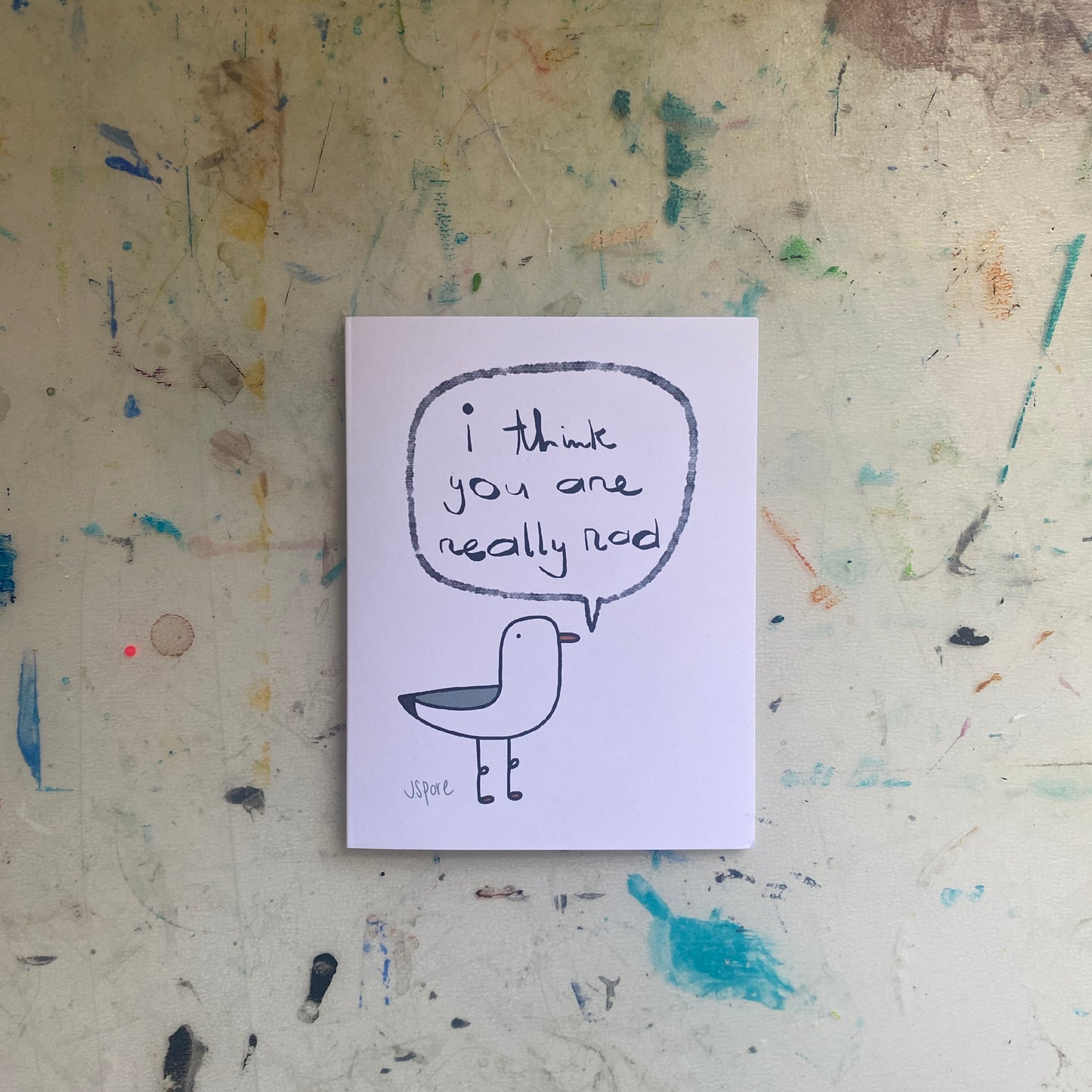 You are Rad Greeting Card