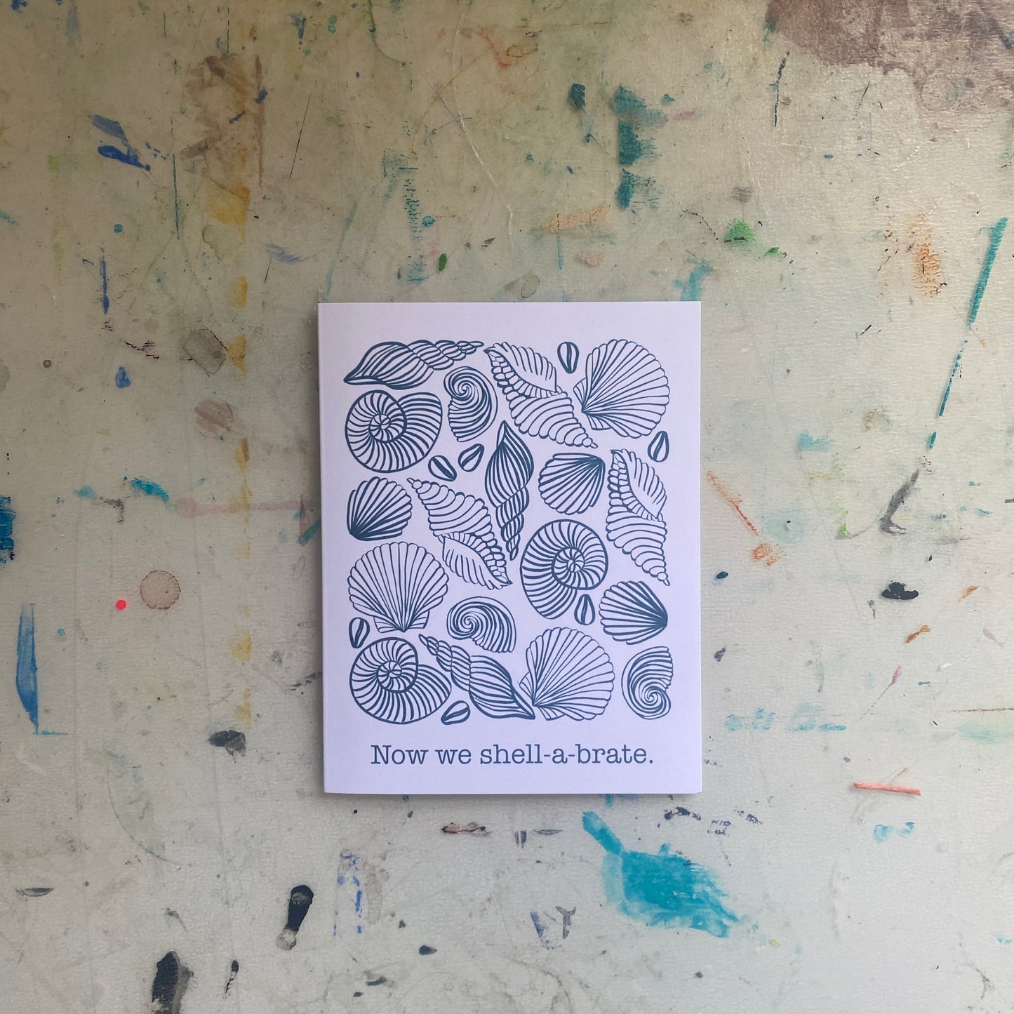 Shell-a-brate Greeting Card