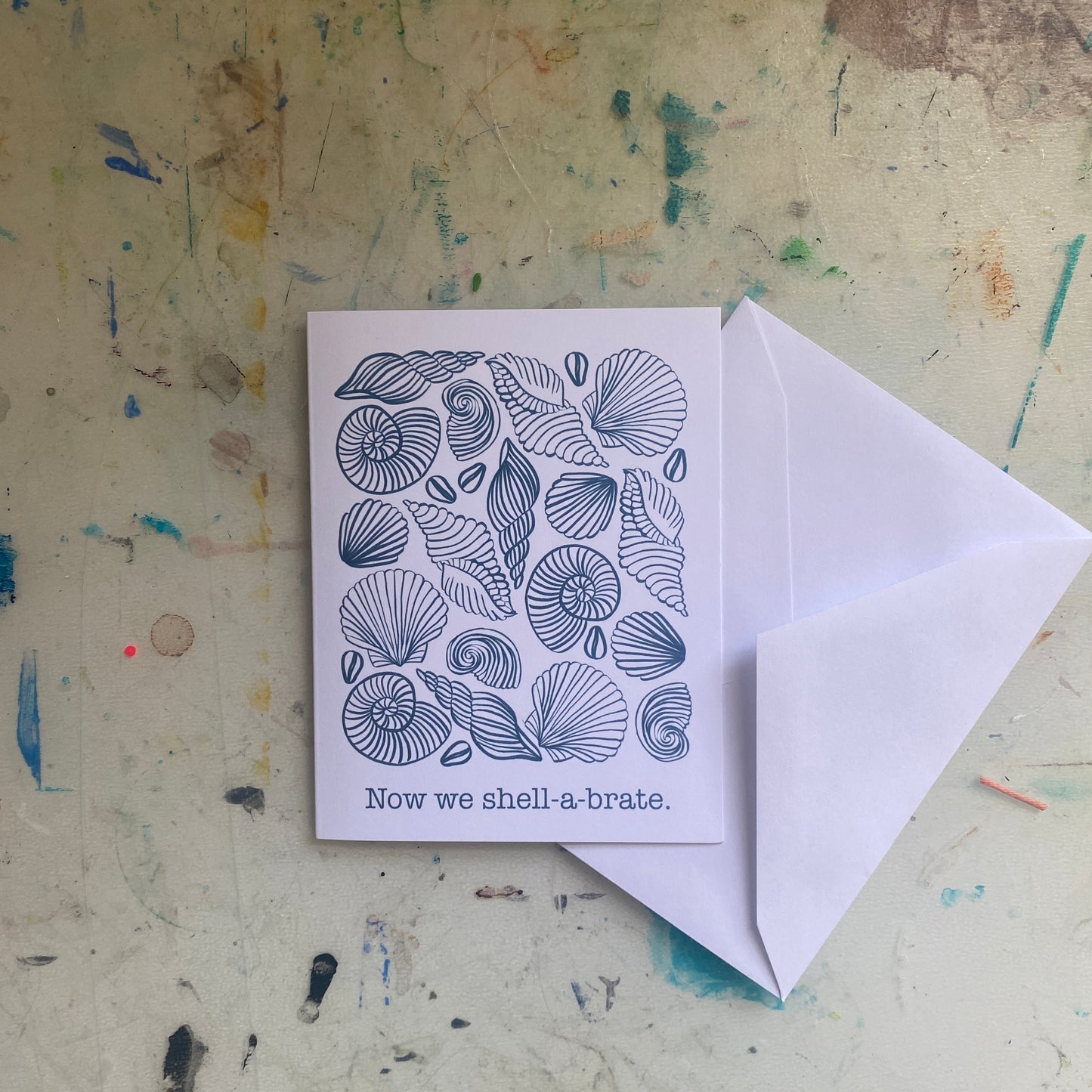 Shell-a-brate Greeting Card