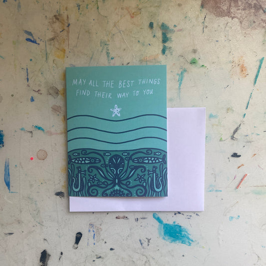 Best Things Greeting Card