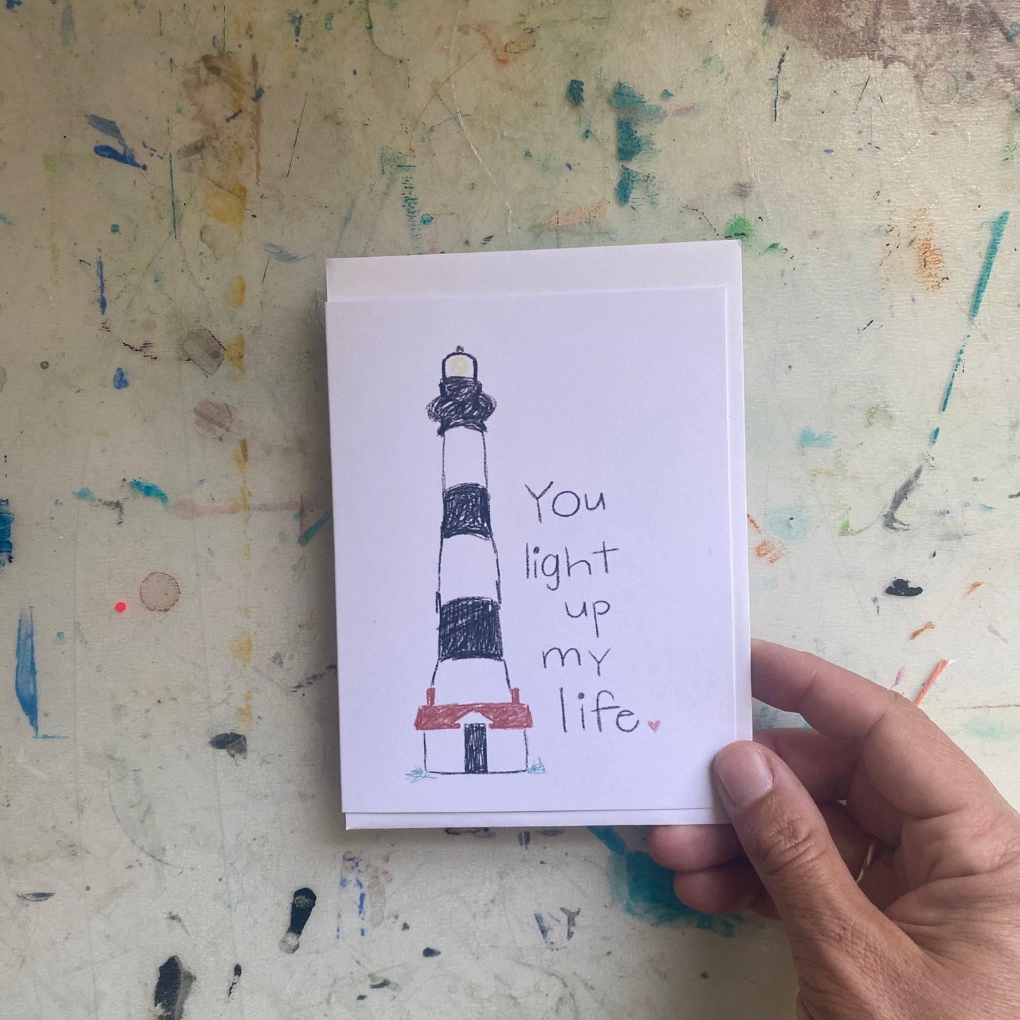 Lighthouse Greeting Card