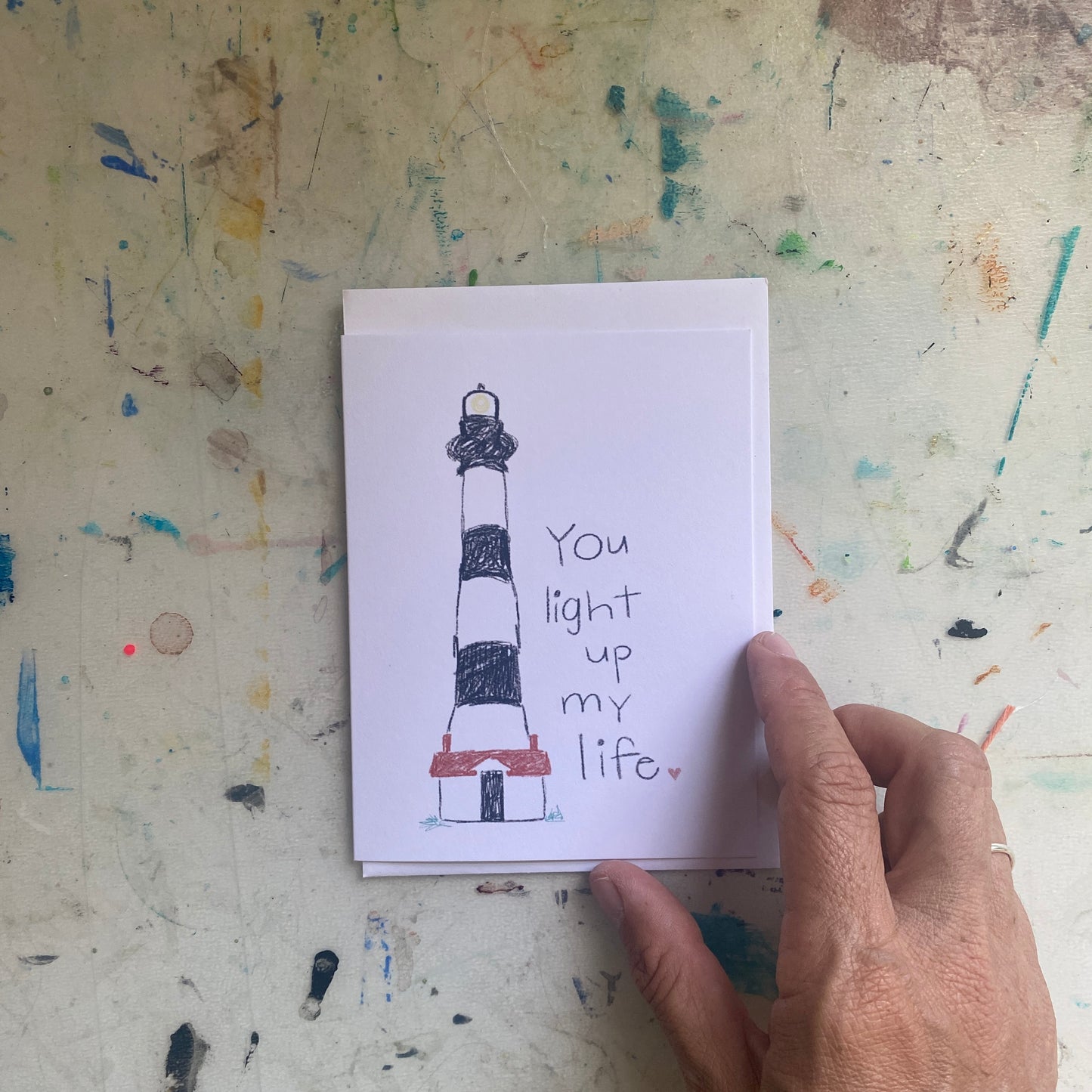 Lighthouse Greeting Card