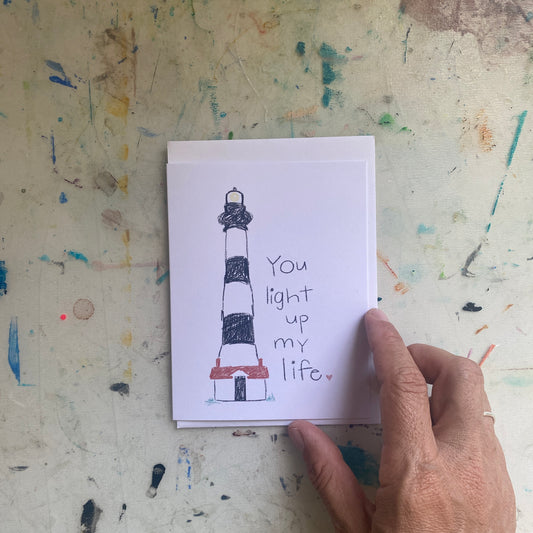 Lighthouse Greeting Card