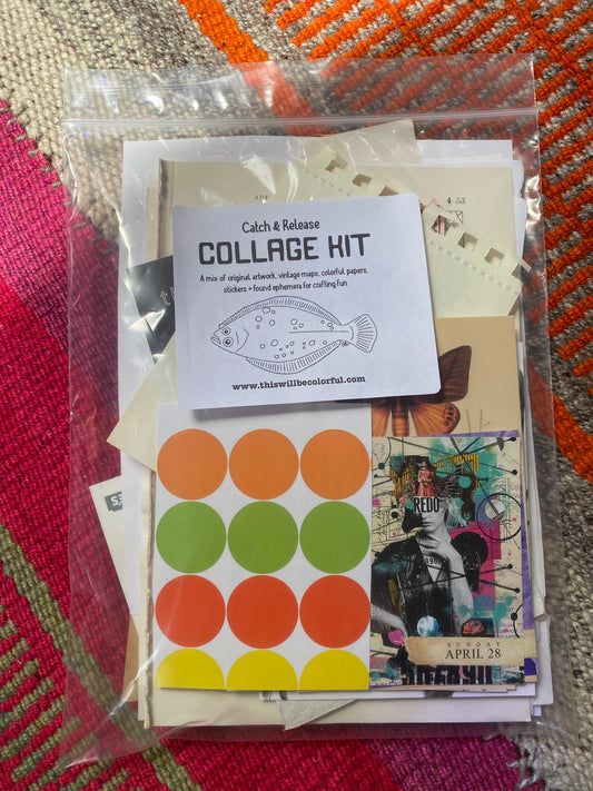Catch & Release Collage Kit