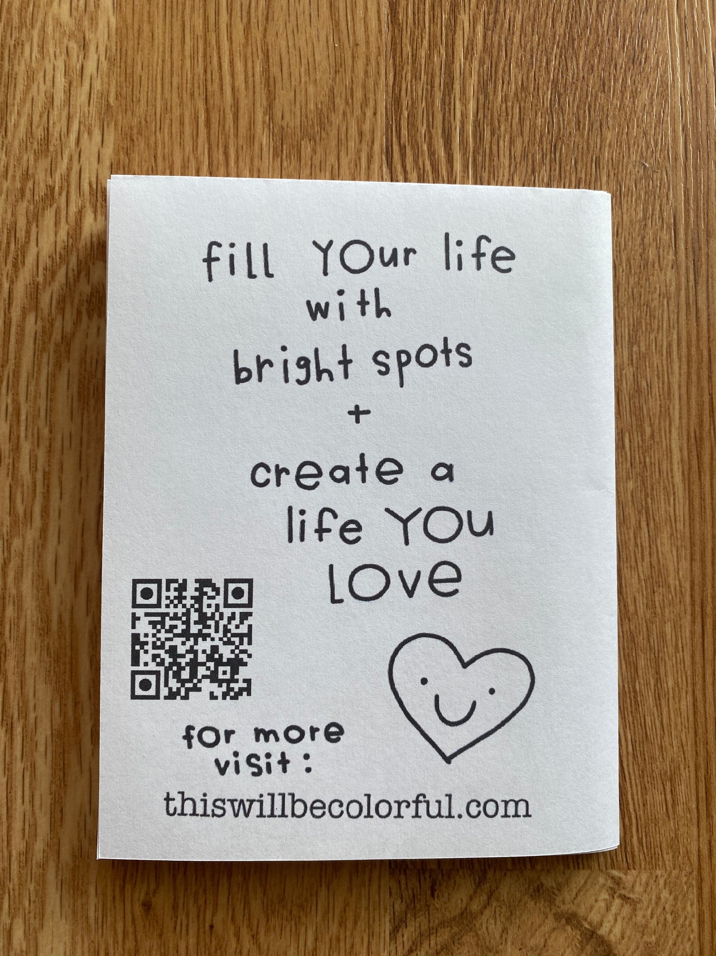 Collect Bright Spots Midi Zine