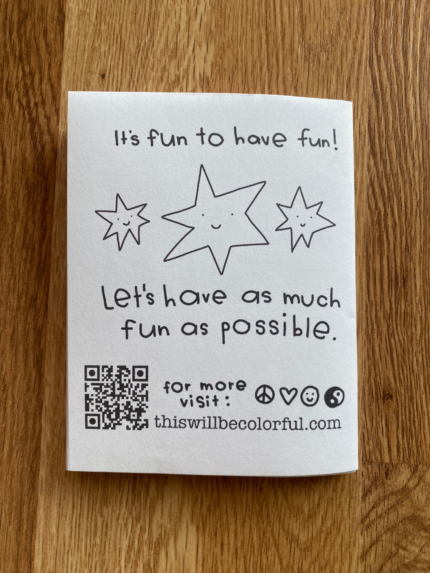 Zine: Let’s go Look for Bright Spots